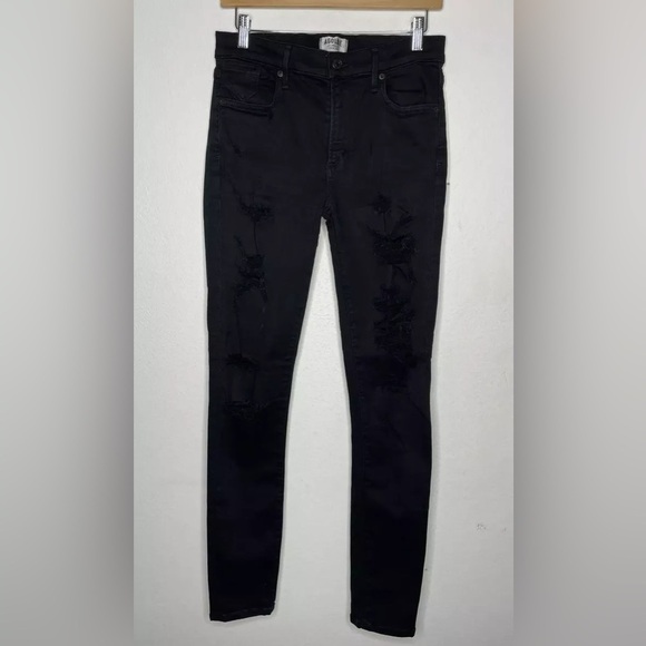Agolde Sophie High Rise Distressed Jeans Sz 28 - Picture 1 of 5